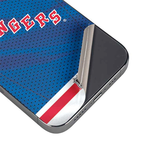 NHL New York Rangers Home Jersey iPhone 16e Skin